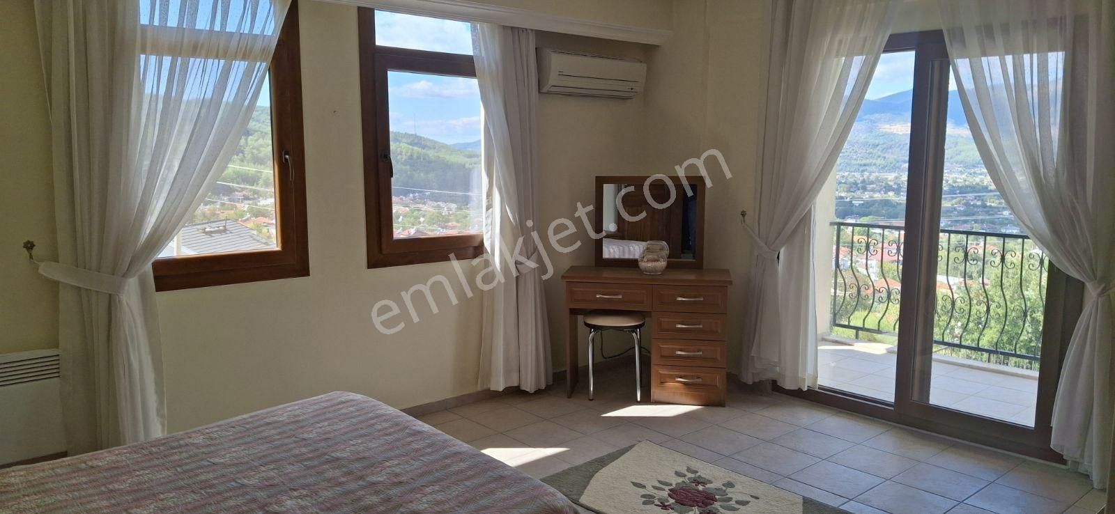 Fethiye Üzümlü Mah.ilkon'dan Satılık Panoramik Manzaralı Villa - Görsel 16