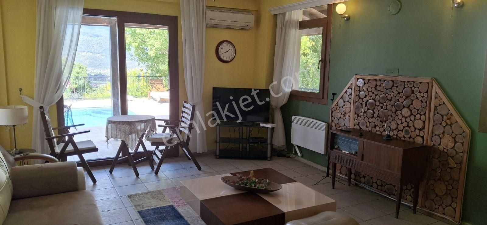 Fethiye Üzümlü Mah.ilkon'dan Satılık Panoramik Manzaralı Villa - Görsel 17
