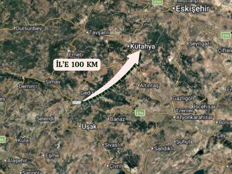 Kütahya Gediz Vakıf Köyünde Toplamda 6.549 M² 2 Tarla Satılıktır - Görsel 6