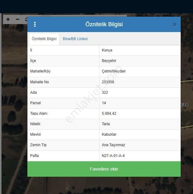Satılık Fırsat Tarla - Görsel 3