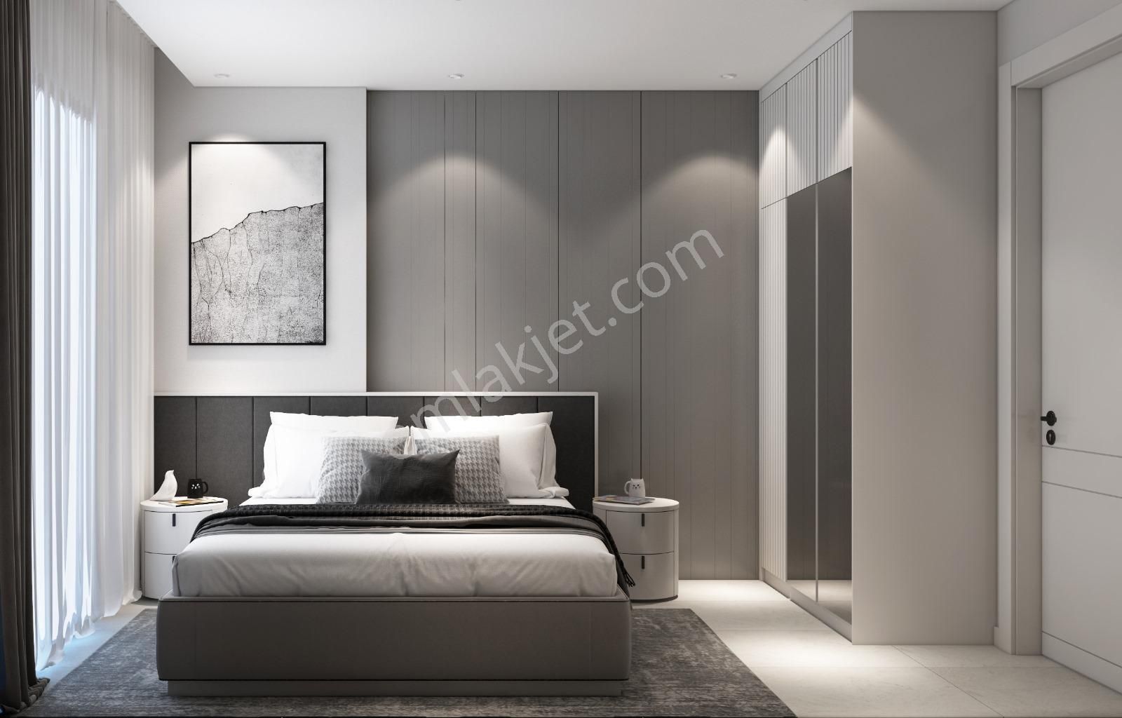 Kuşadasında 4+1 370m2 Arsa İçinde Özel Havuzlu Her Odası Ebeveyn Banyolu Satılık Villa - Görsel 17