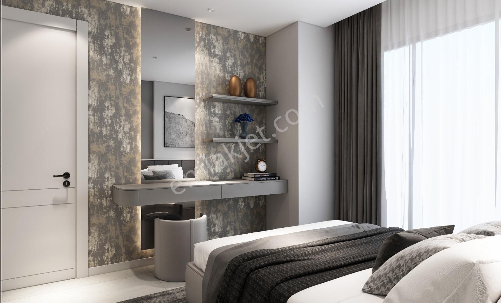Kuşadasında 4+1 370m2 Arsa İçinde Özel Havuzlu Her Odası Ebeveyn Banyolu Satılık Villa - Görsel 18