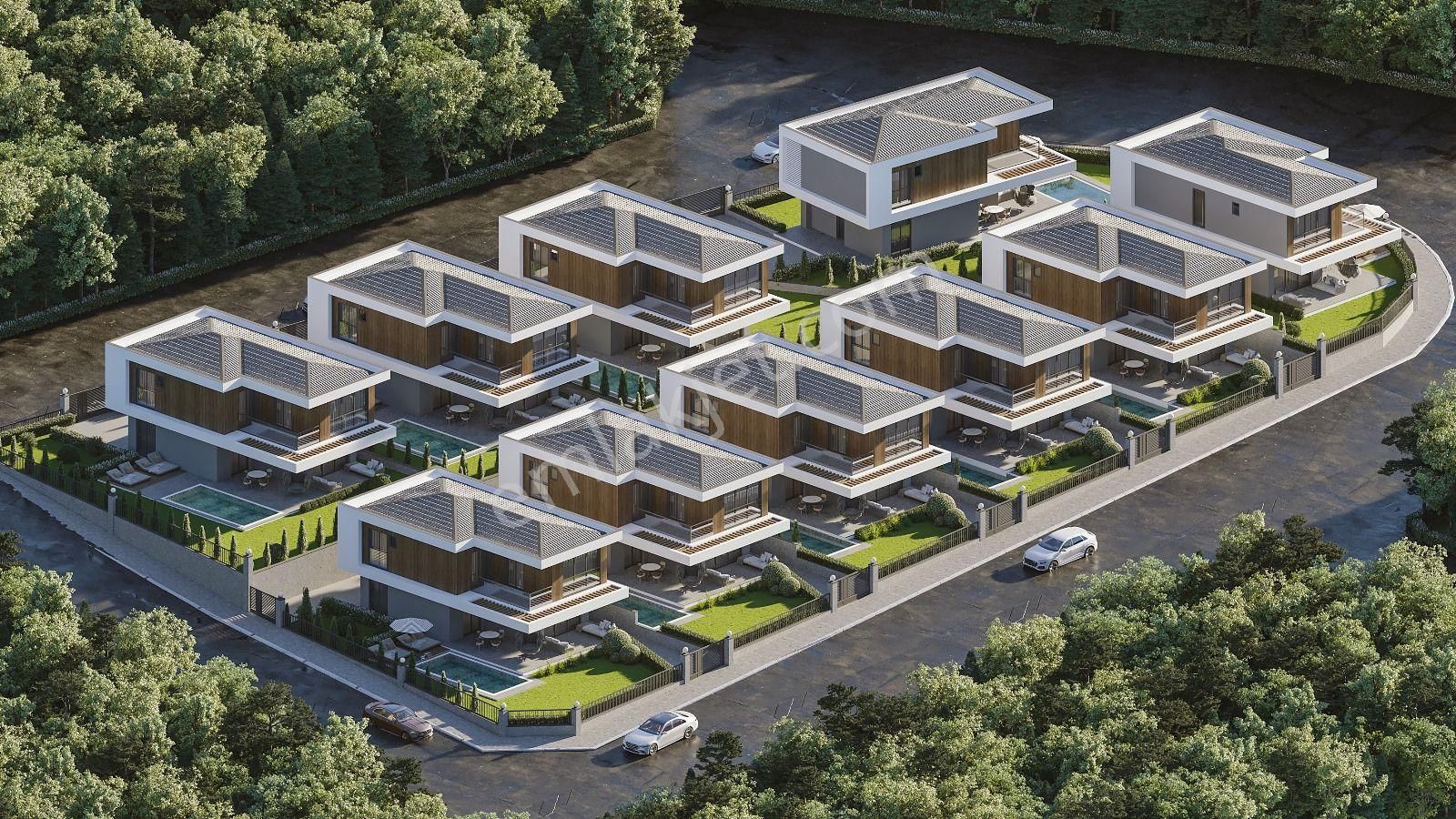 Kuşadasında 4+1 370m2 Arsa İçinde Özel Havuzlu Her Odası Ebeveyn Banyolu Satılık Villa - Görsel 32