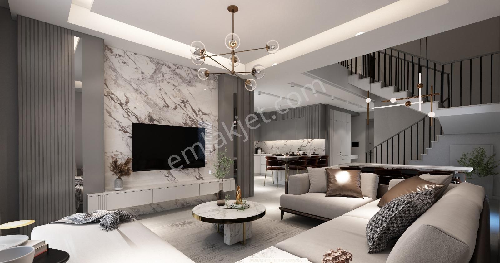 Kuşadasında 4+1 370m2 Arsa İçinde Özel Havuzlu Her Odası Ebeveyn Banyolu Satılık Villa - Görsel 2