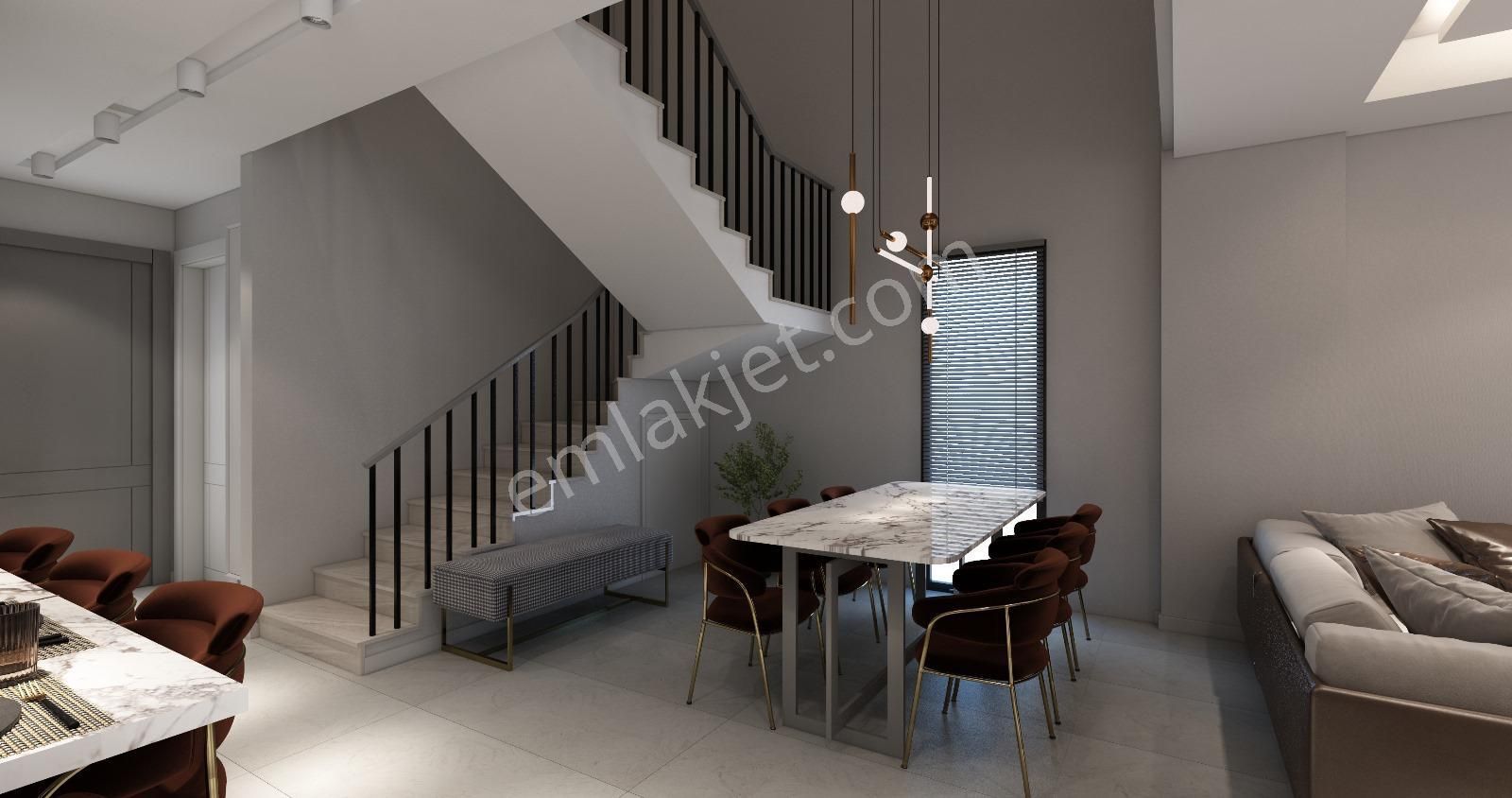 Kuşadasında 4+1 370m2 Arsa İçinde Özel Havuzlu Her Odası Ebeveyn Banyolu Satılık Villa - Görsel 6