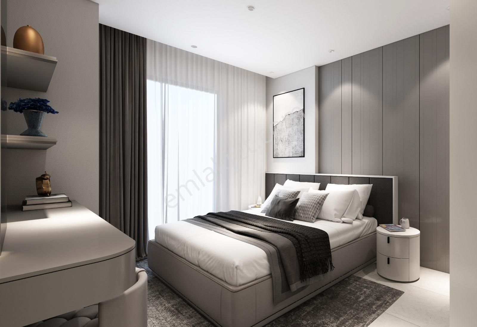 Kuşadasında 4+1 370m2 Arsa İçinde Özel Havuzlu Her Odası Ebeveyn Banyolu Satılık Villa - Görsel 20