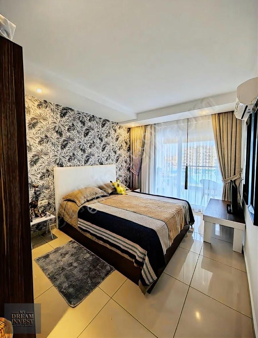 Oba Cikcilli Cristal Garden Sitesi Eşyalı 1+1 Daire - Görsel 11