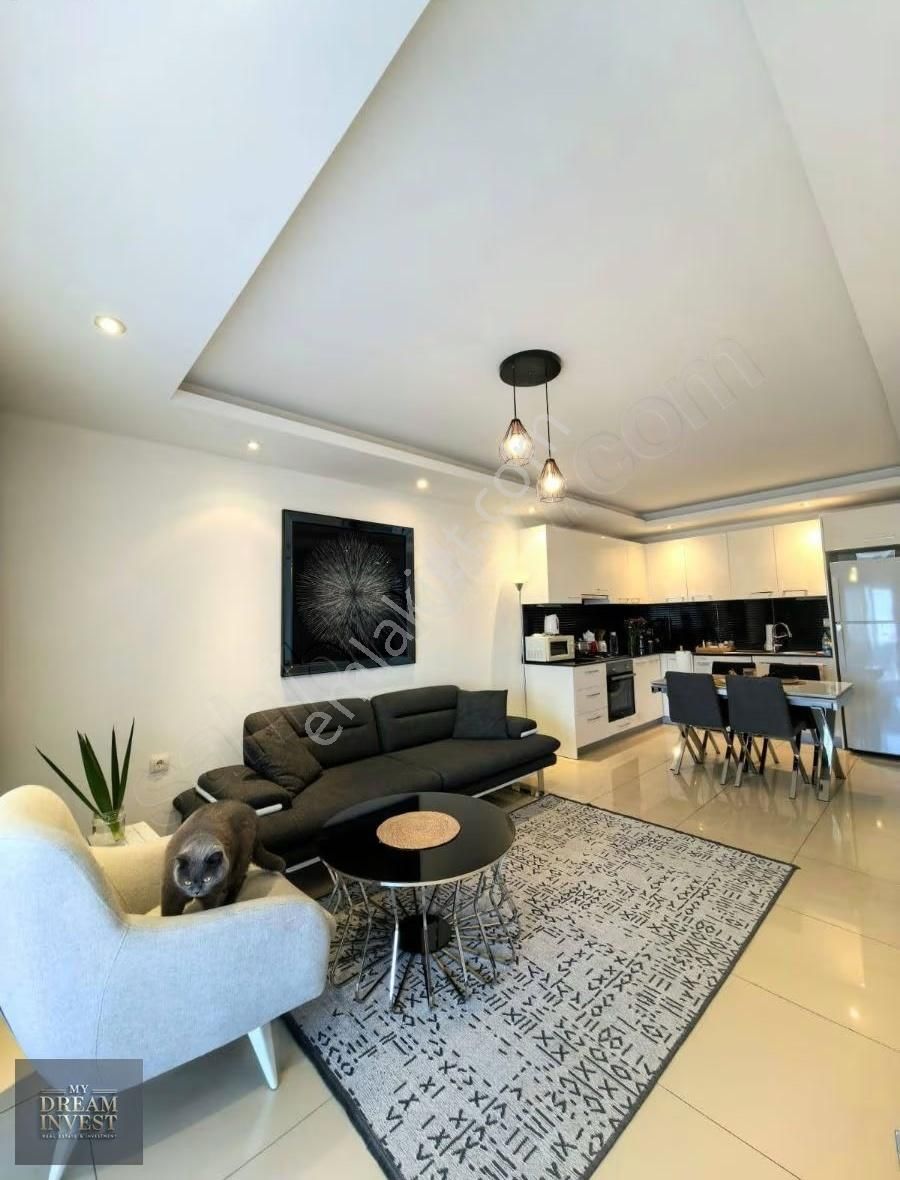 Oba Cikcilli Cristal Garden Sitesi Eşyalı 1+1 Daire - Görsel 9