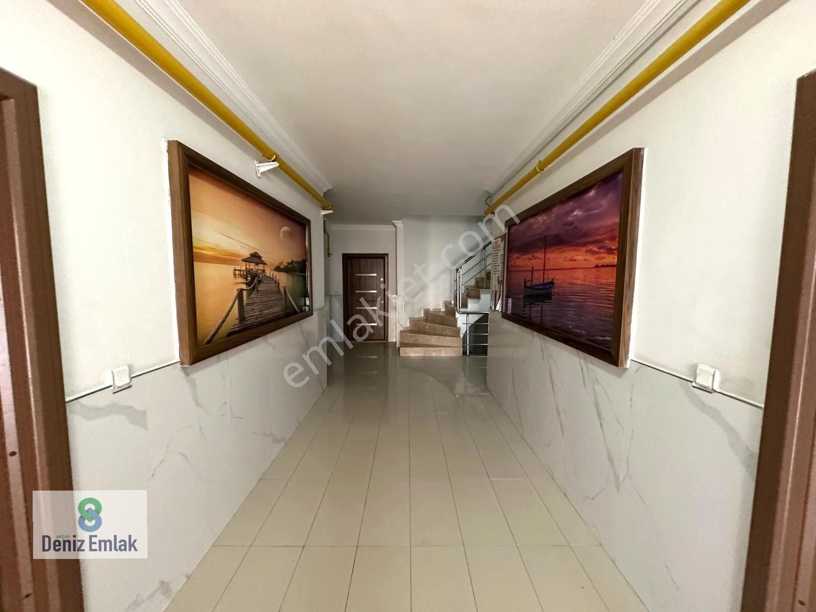 Denizden Akçayda Asansörlü Yeni Binada Geniş Satılık 1+1 Daire. - Görsel 24
