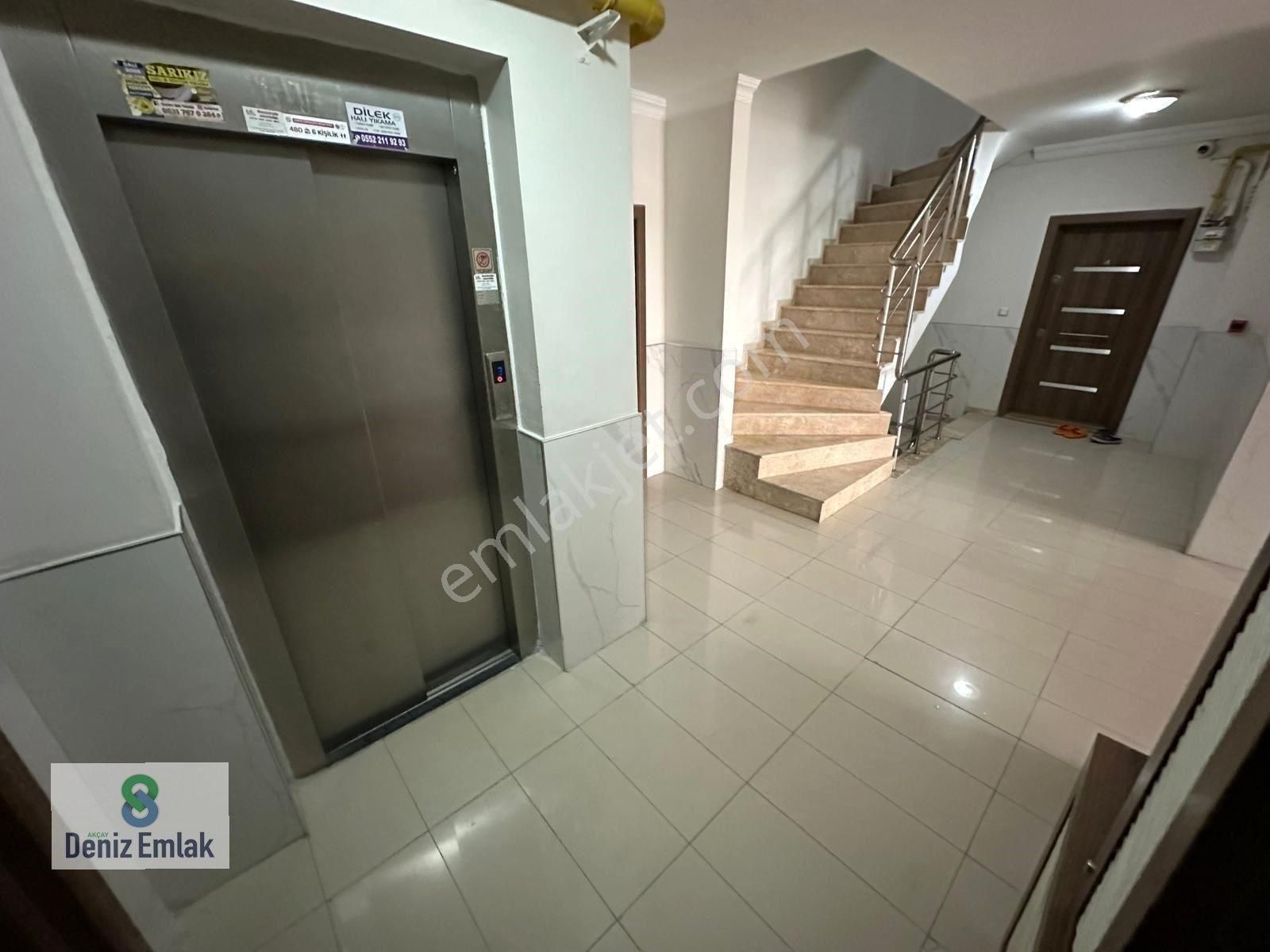 Denizden Akçayda Asansörlü Yeni Binada Geniş Satılık 1+1 Daire. - Görsel 18
