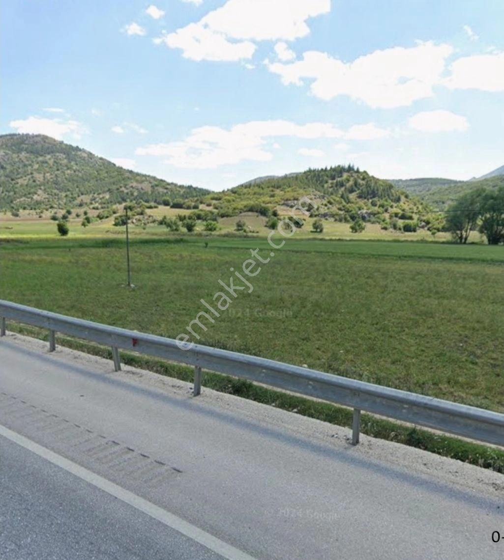 Burdur Merkez Çinede Antalya Karayolunda 3 Adet Satılık Tarla - Görsel 3