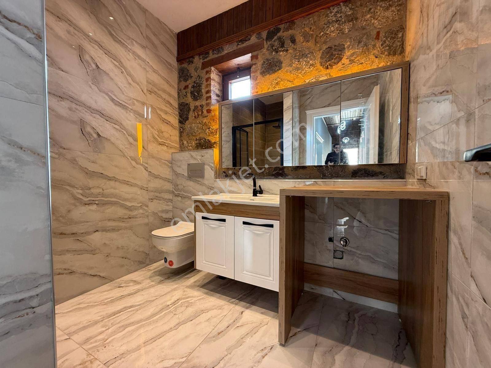 Müstakil Yaşam - Şömineli - Özel Tasarım Villa - Görsel 23