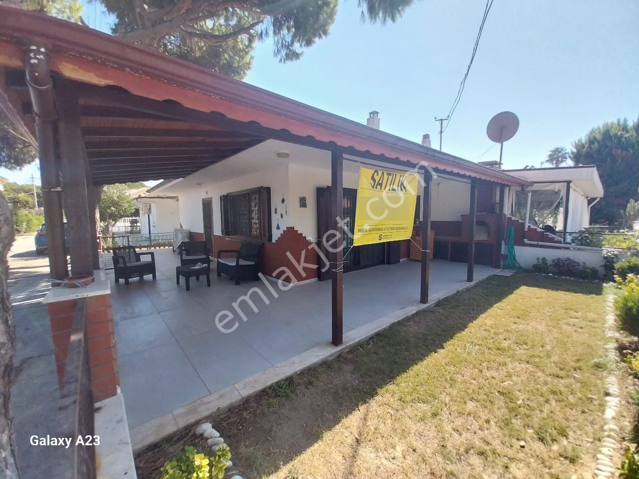 Nazilli, Sitesinde Denize 3. Ev, Verandadan Deniz Manzaralı - Görsel 34