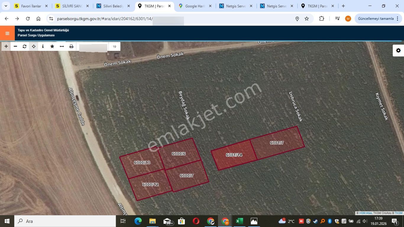 Sahibinden Silivri Çanta'da Satılık İmarlı, İnşaata Hazır Parsel