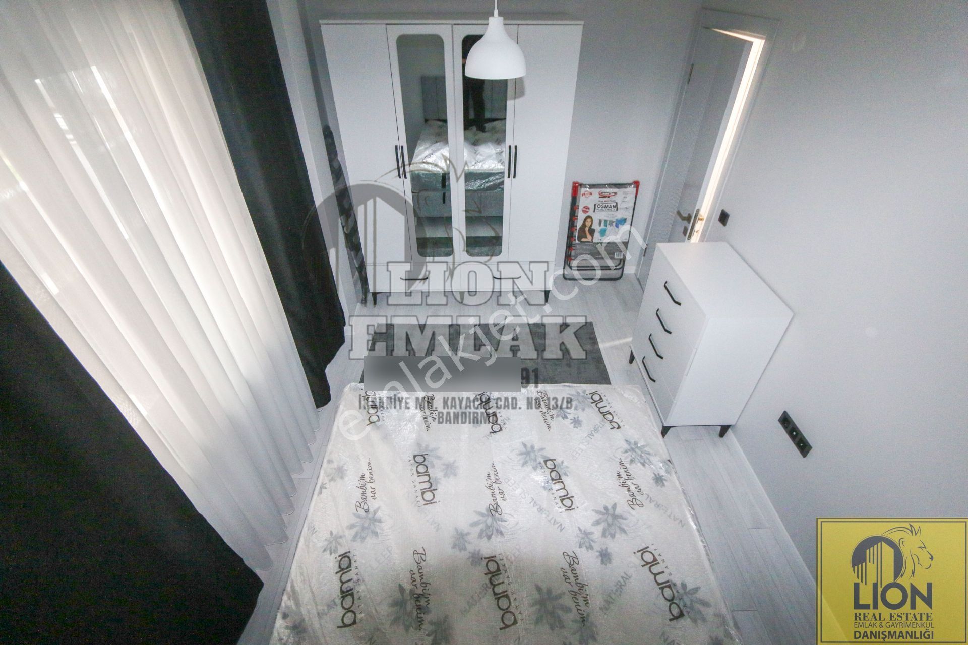 Lıon Emlak'tan 17 Eylül Mahallesinde Akıllı Ev Sistemli Sıfır Eşyalı Kiralık Daire - Görsel 34