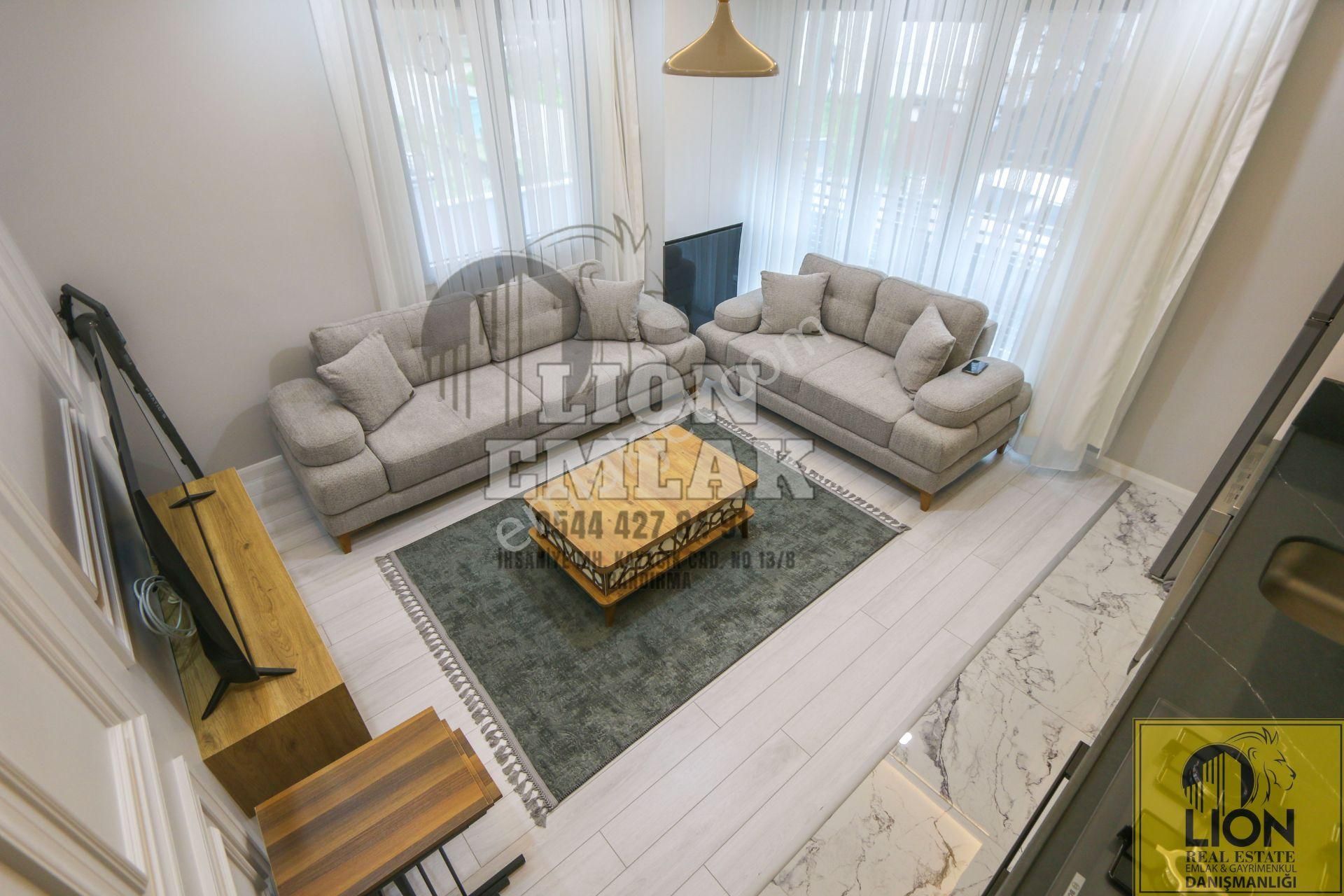 Lıon Emlak'tan 17 Eylül Mahallesinde Akıllı Ev Sistemli Sıfır Eşyalı Kiralık Daire