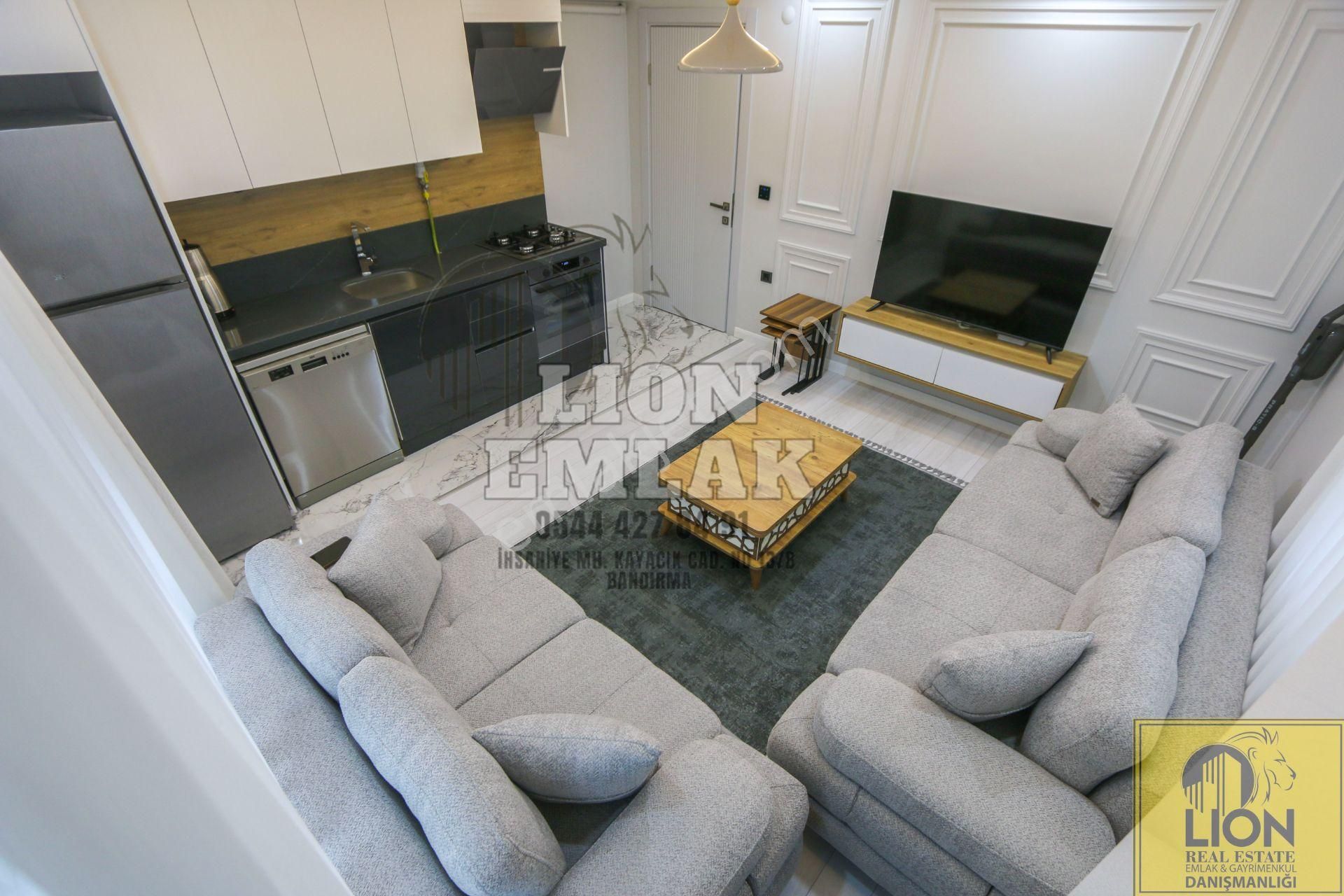 Lıon Emlak'tan 17 Eylül Mahallesinde Akıllı Ev Sistemli Sıfır Eşyalı Kiralık Daire - Görsel 2