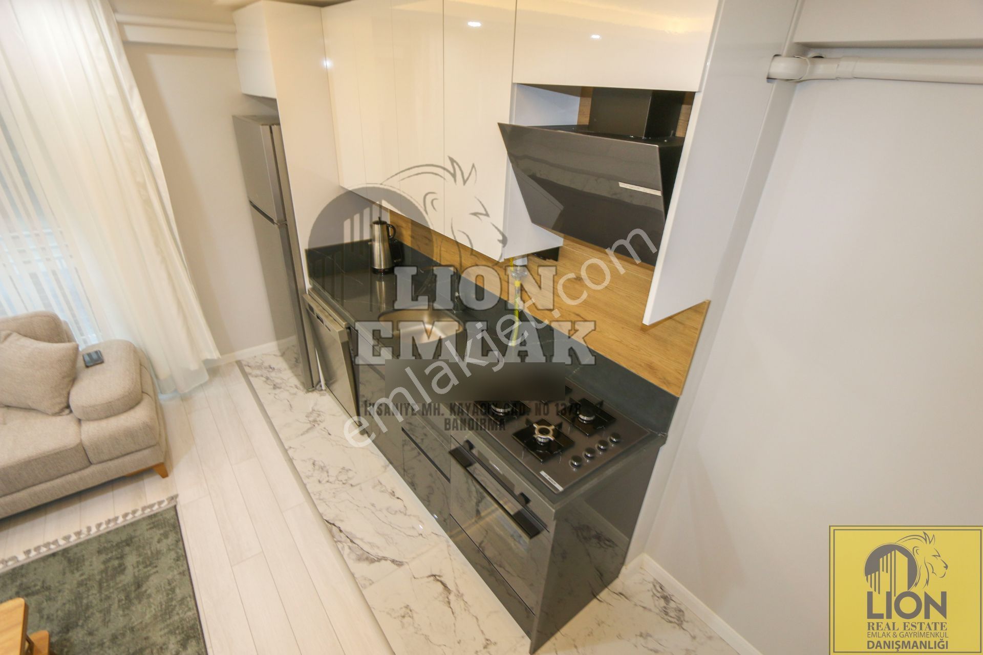Lıon Emlak'tan 17 Eylül Mahallesinde Akıllı Ev Sistemli Sıfır Eşyalı Kiralık Daire - Görsel 15