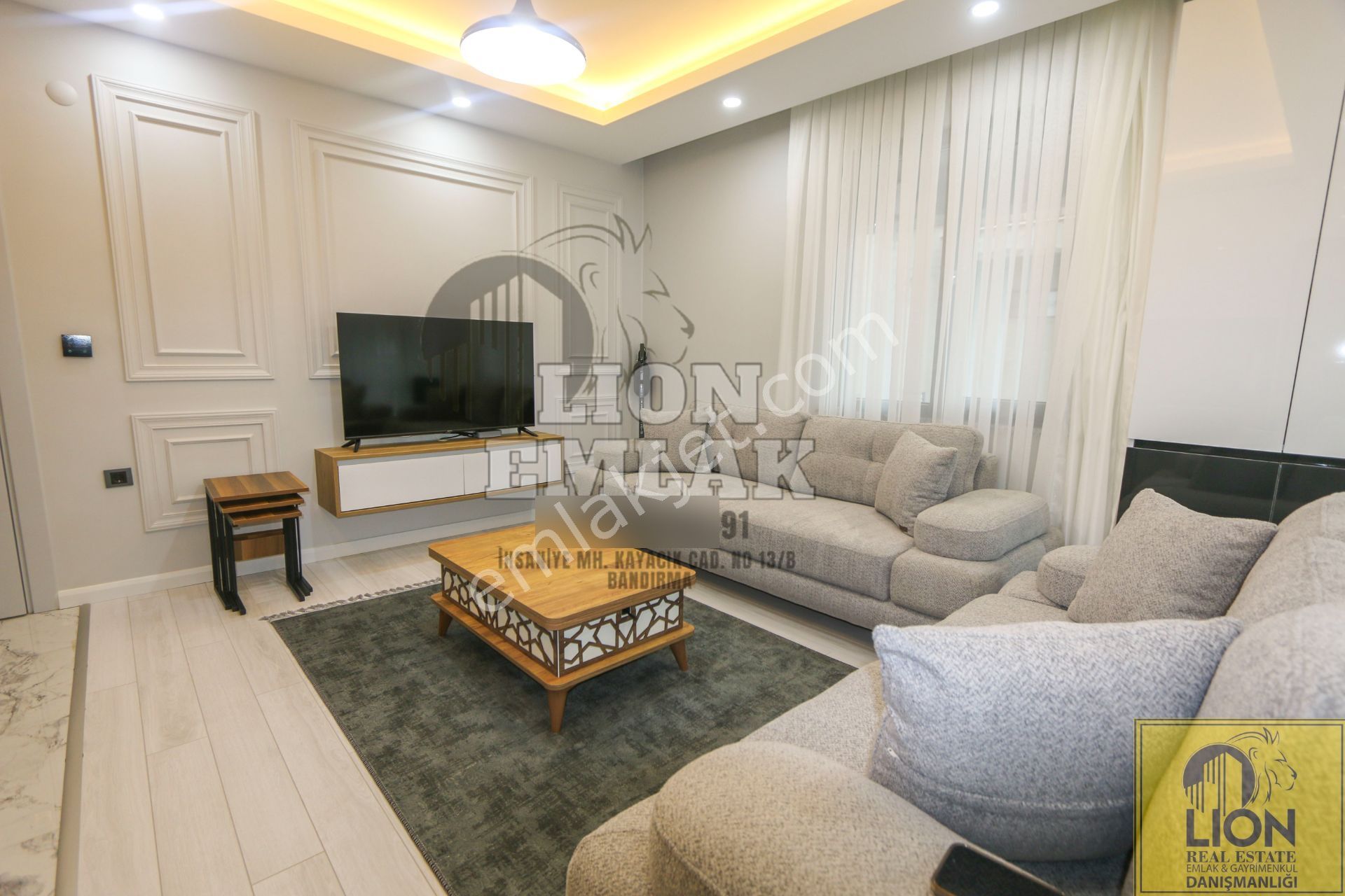 Lıon Emlak'tan 17 Eylül Mahallesinde Akıllı Ev Sistemli Sıfır Eşyalı Kiralık Daire - Görsel 8