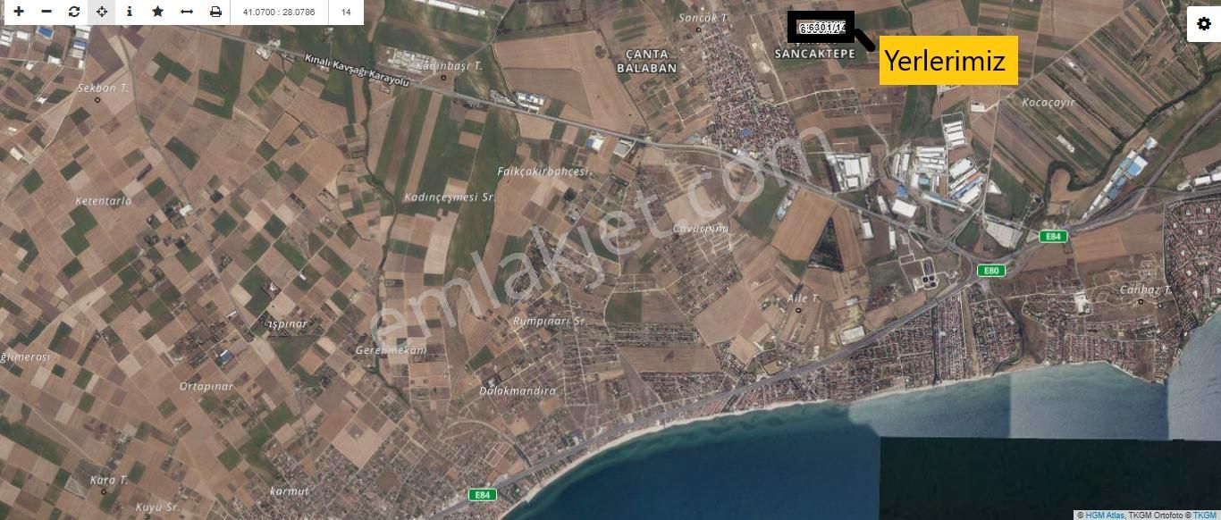 Sahibinden Silivri Çanta'da Satılık İmarlı, İnşaata Hazır Parsel - Görsel 4