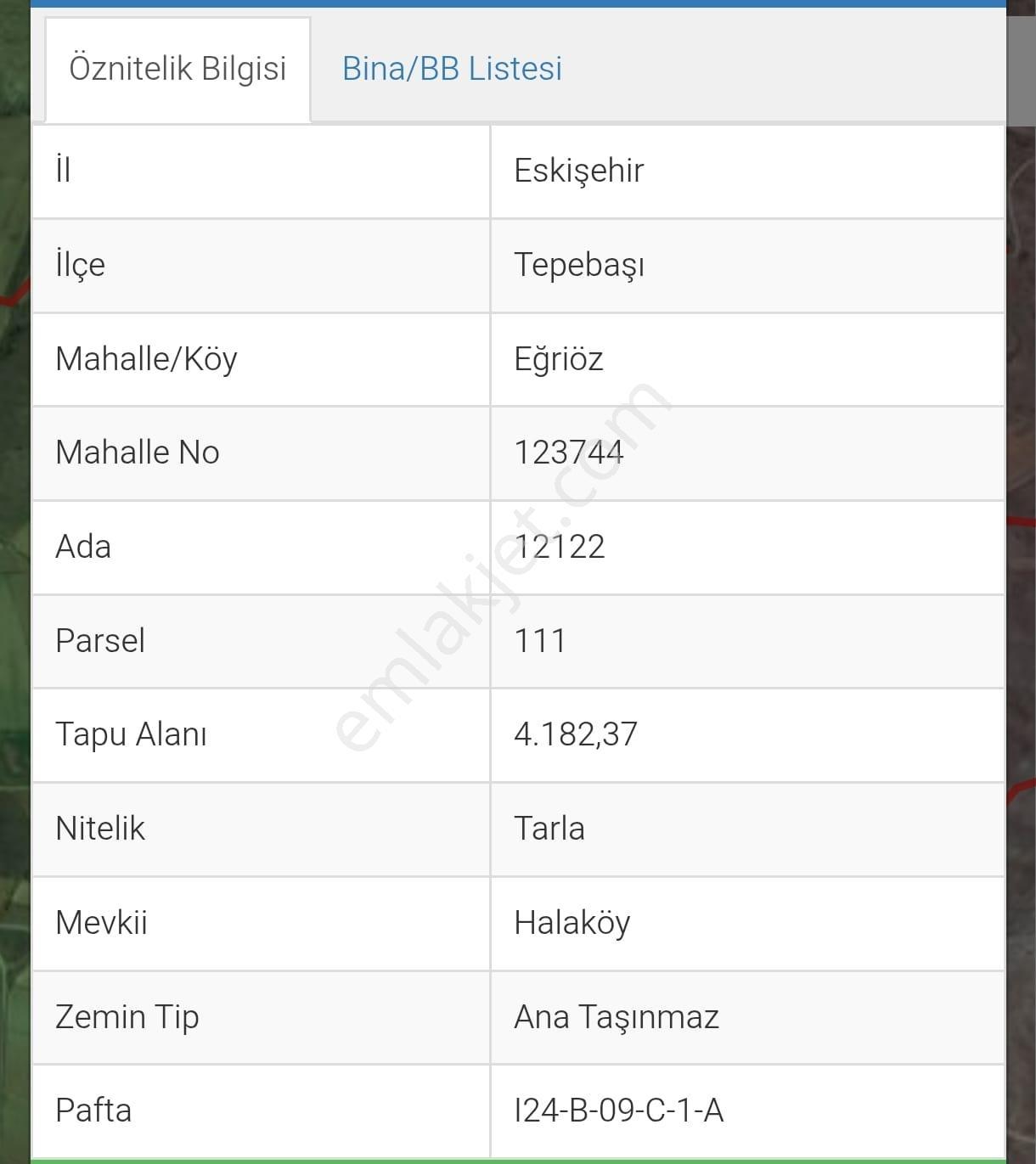 İki Emlaktan Eğriözde Yatırımlık 4182 Mt. Tarla
