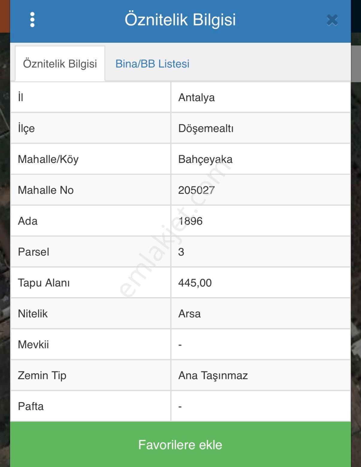 Bahçeyaka'da 445m2 Villa Arsası - Görsel 2