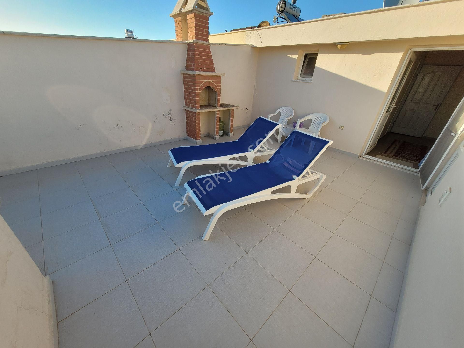 Altınkumda Satılık Denize 500 Metre Havuzlu Eşyalı 3+1 Dublex - Görsel 12