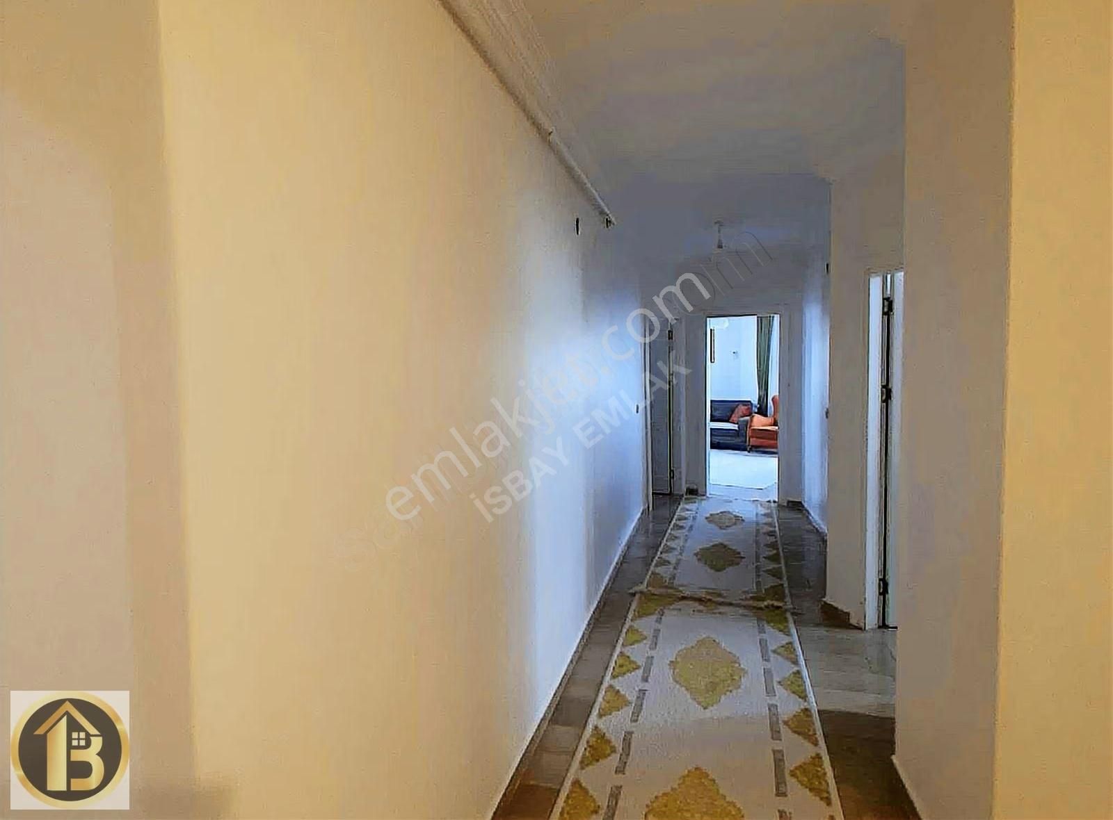 Hastahane Yanı 120 Metrekare Net 2+1 Ayrı Mutfaklı Ara Kat Daire - Görsel 3