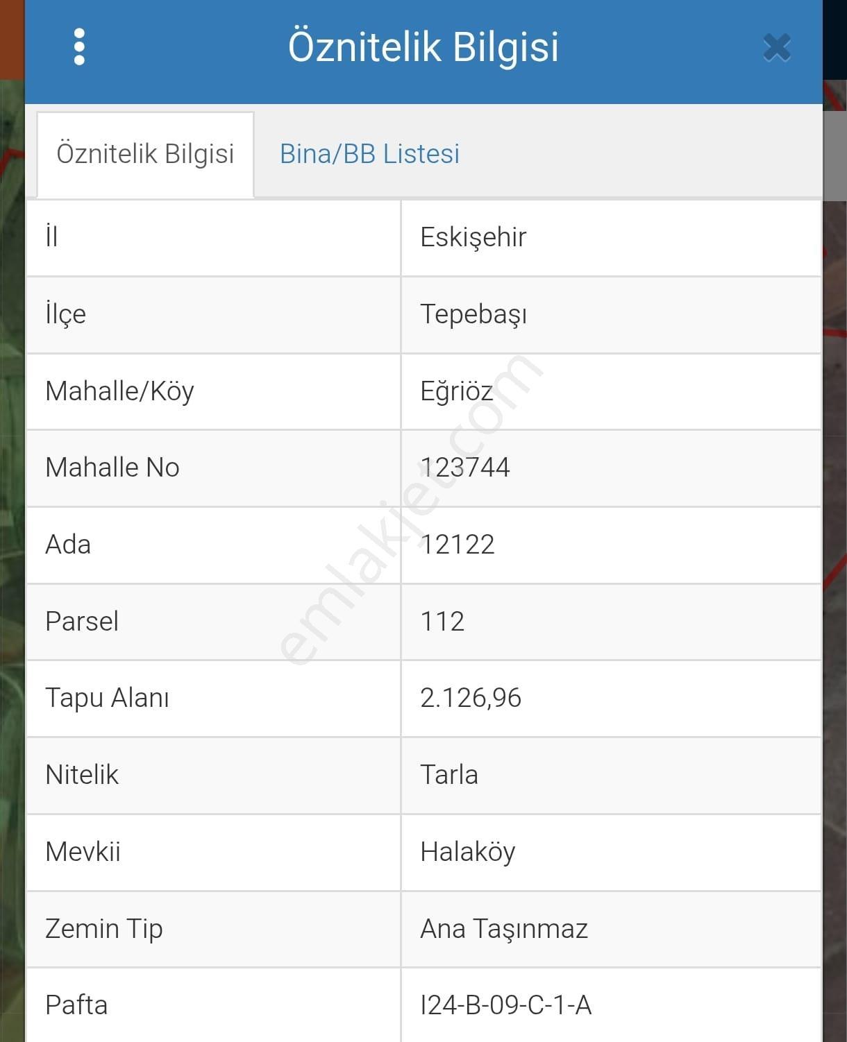 İki Emlaktan Eğriözde Yatırımlık 2126 Mt. Tarla