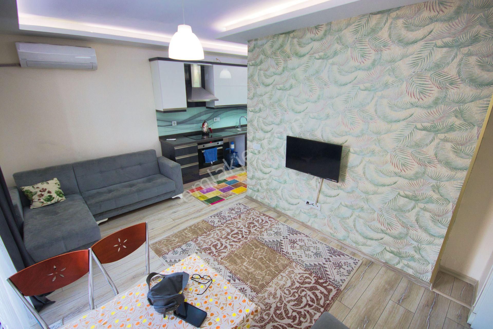 🛑🛑aktif'ten Akçay'da Satılık Merkezi Konumda Eşyalı Arakat Şık Ferah Dizaynlı 1+1daire - Görsel 19