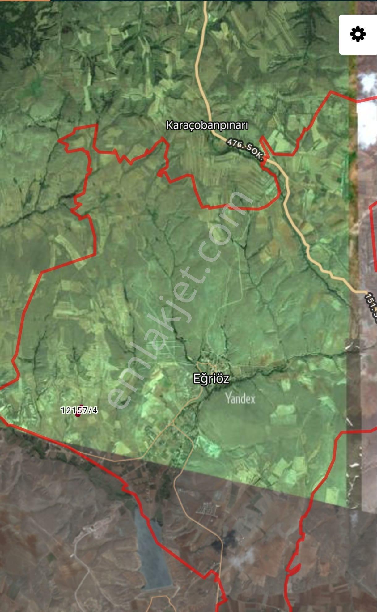 İki Emlaktan Eğriözde Yatırımlık 3850 Mt. Tarla - Görsel 2