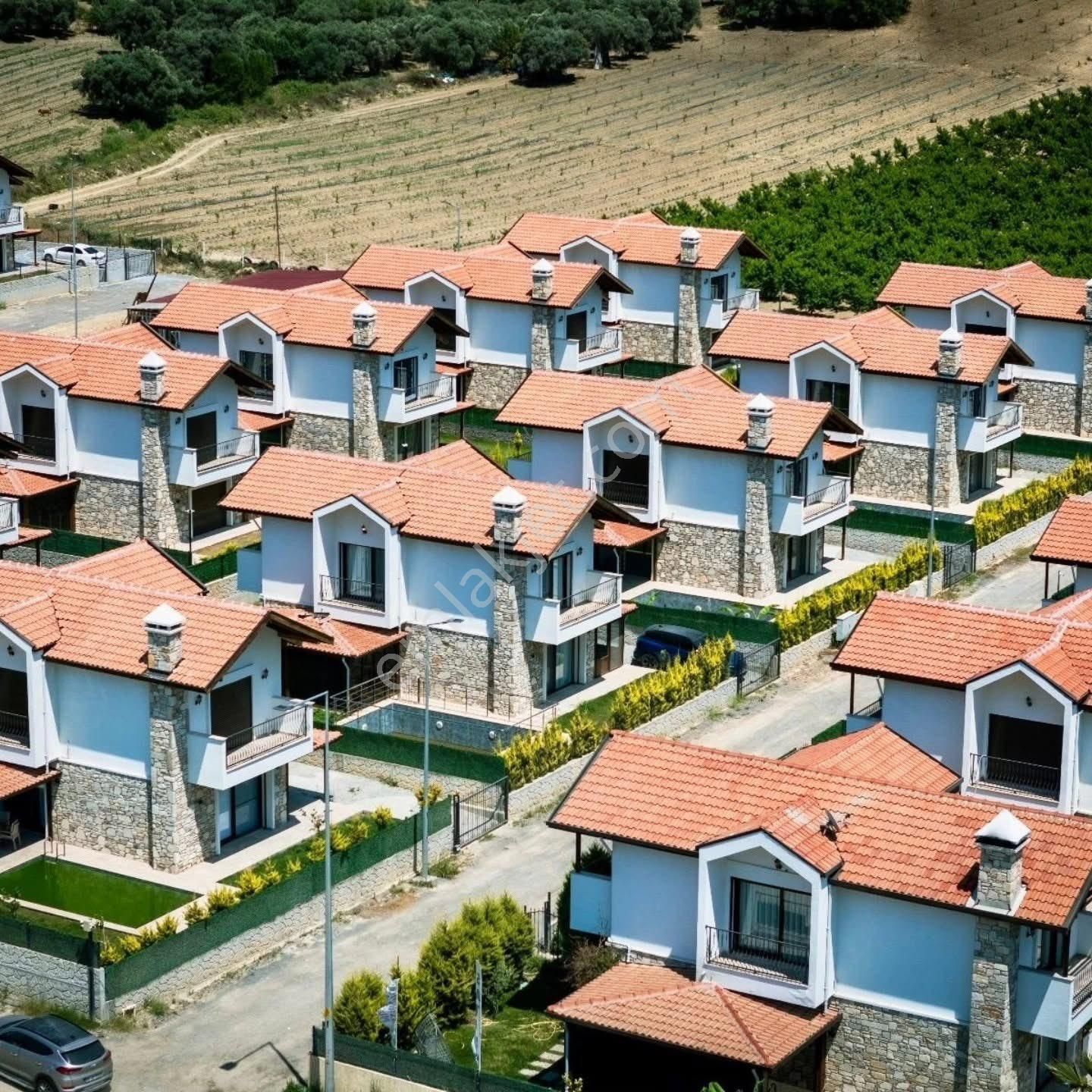 Alaçatı Tarzı Tek Müstakil Özel Havuzlu Doğa Manzaralı - Görsel 12