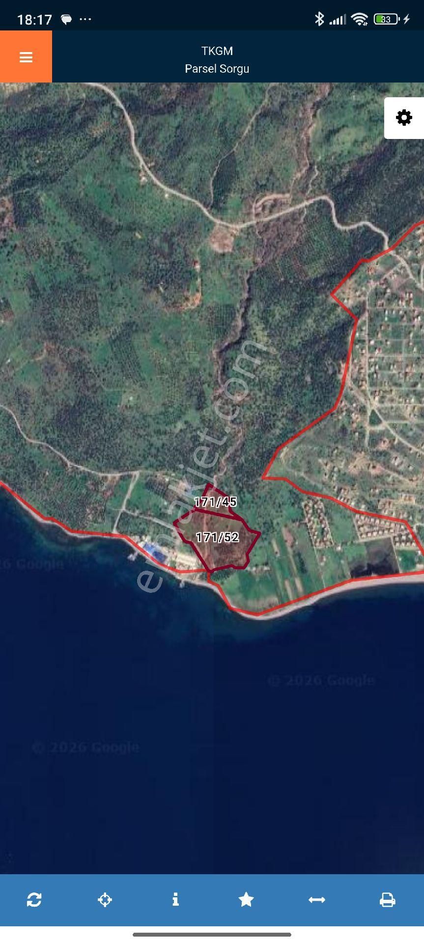 Ays Den Satılık Zeytinli Tarla