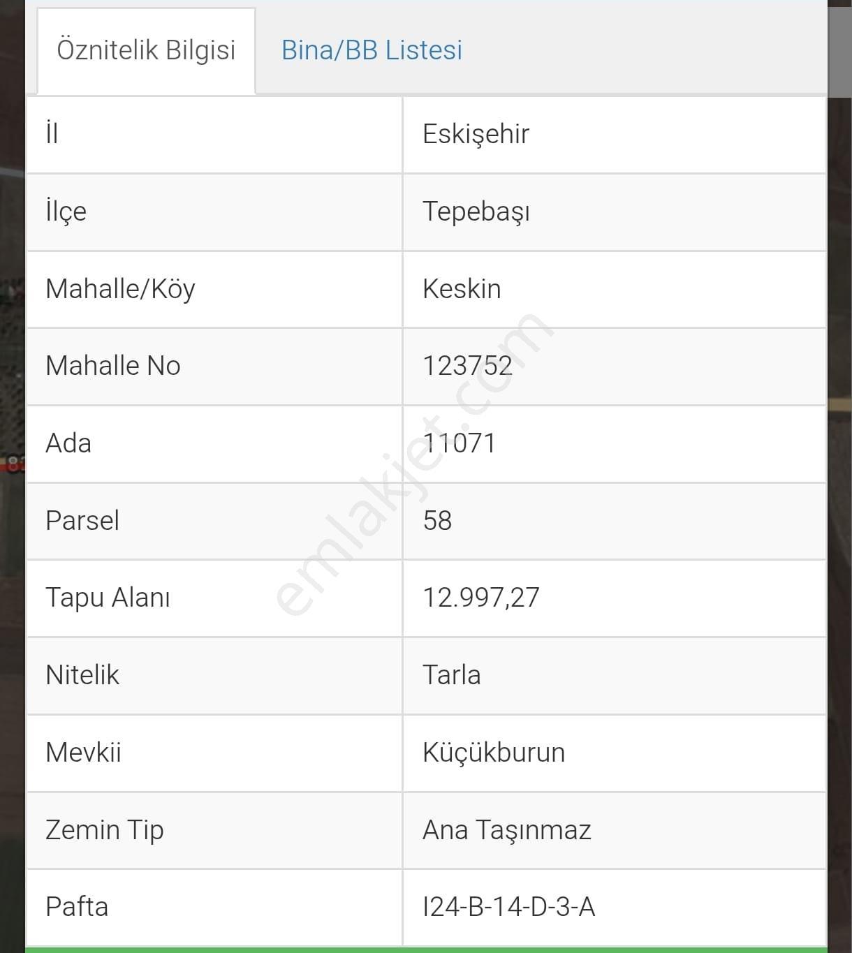 İki Emlaktan Keskinde Yatırımlık 12997 Mt. Tarla