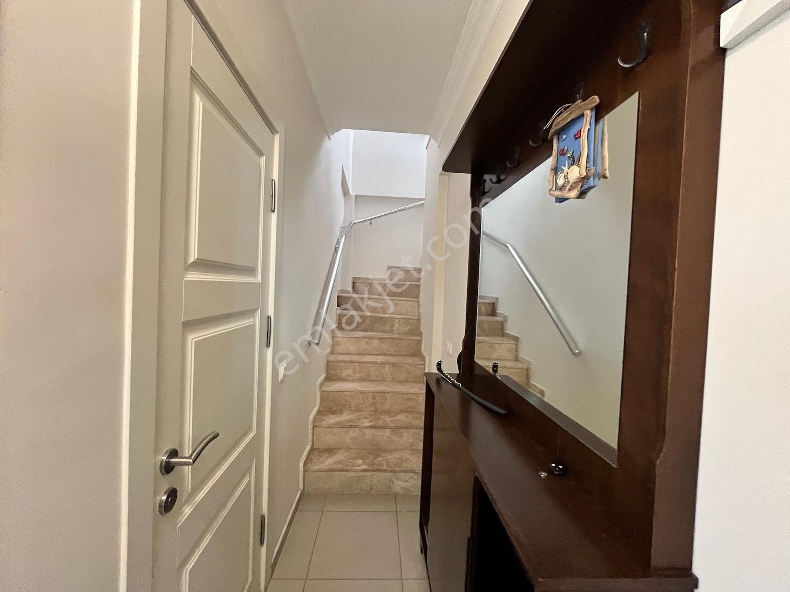 Çalış Site İçinde Uzun Dönem Kiralık 3+1 Eşyalı Daire - Görsel 17