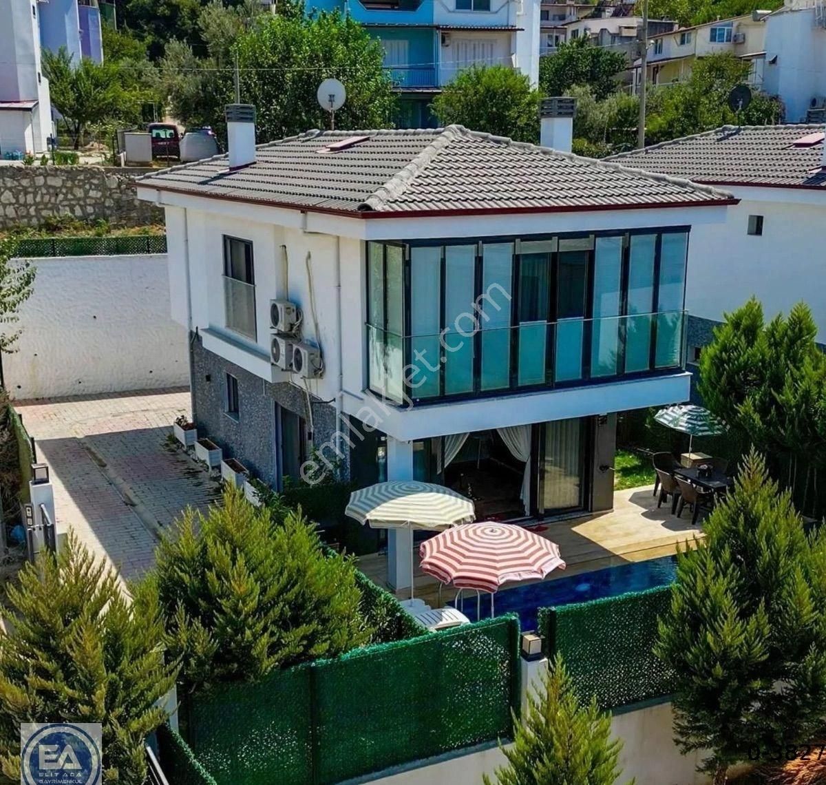 Davutlar Da Full Eşyalı Müstakil Özel Havuzlu Villa - Görsel 15