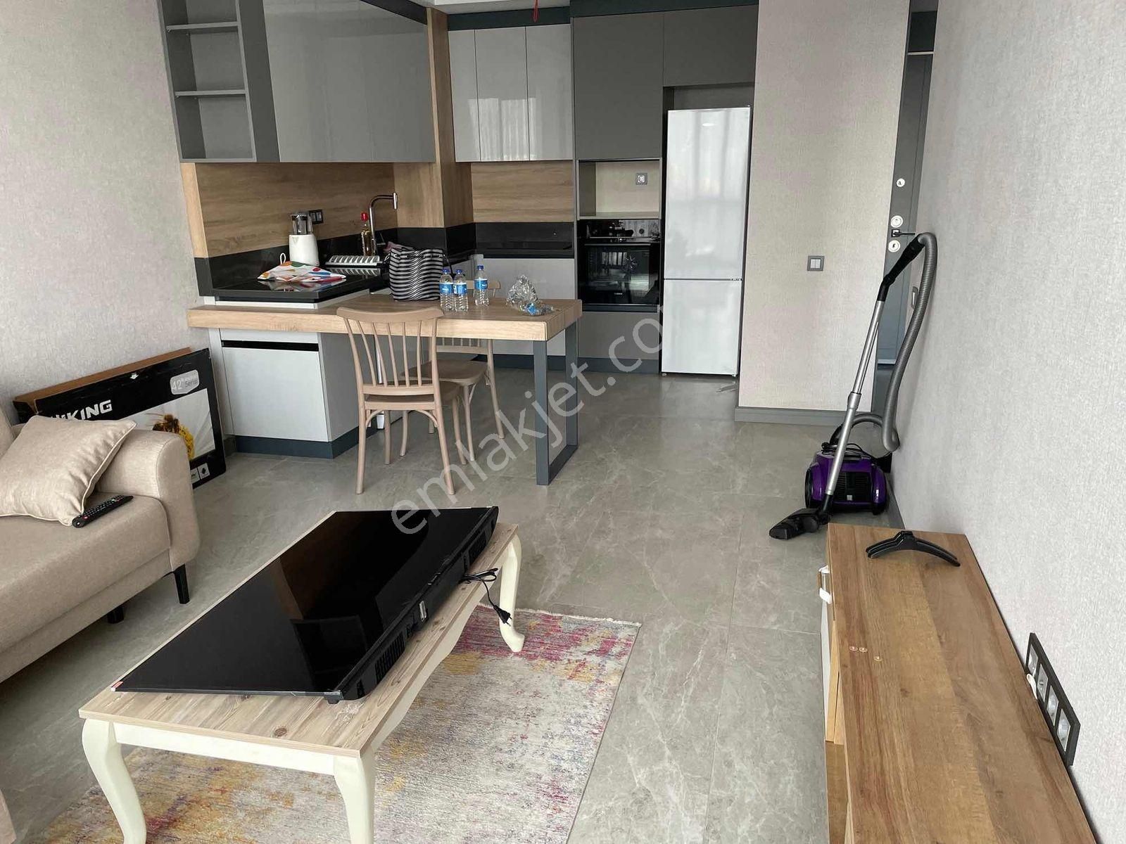 İpektaş Cadde'de Full Eşyalı 7/24 Güv. 1+1 Kiralık Daire - Görsel 16