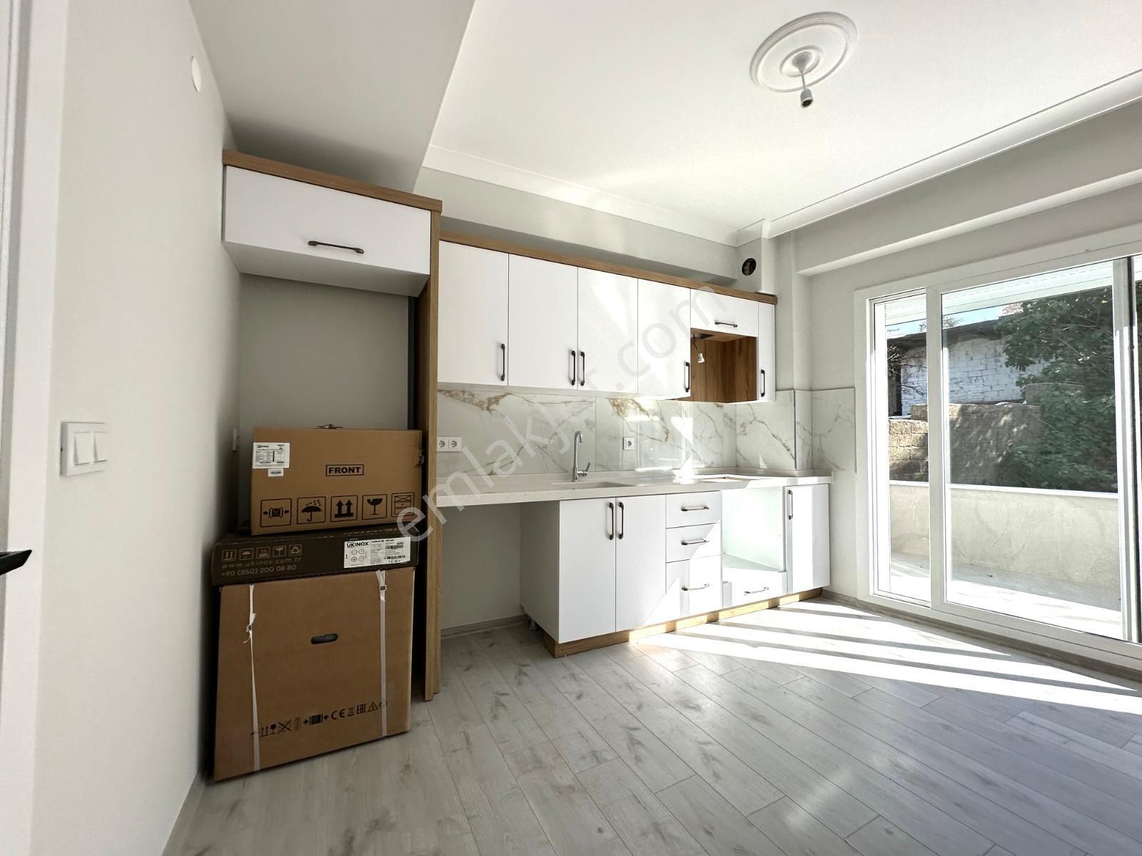 🏡referans'tan Güre'de Ön Cephe Müstakil Tadında Eşsiz Kazdağı Manzaralı Bahçeli 1+1 Daire
