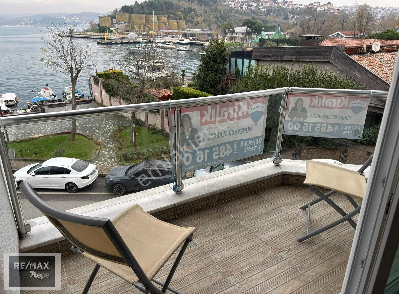 Boğaz'da, İkonık Çubuklu Apartmanında Kiralık 2+1 Daire