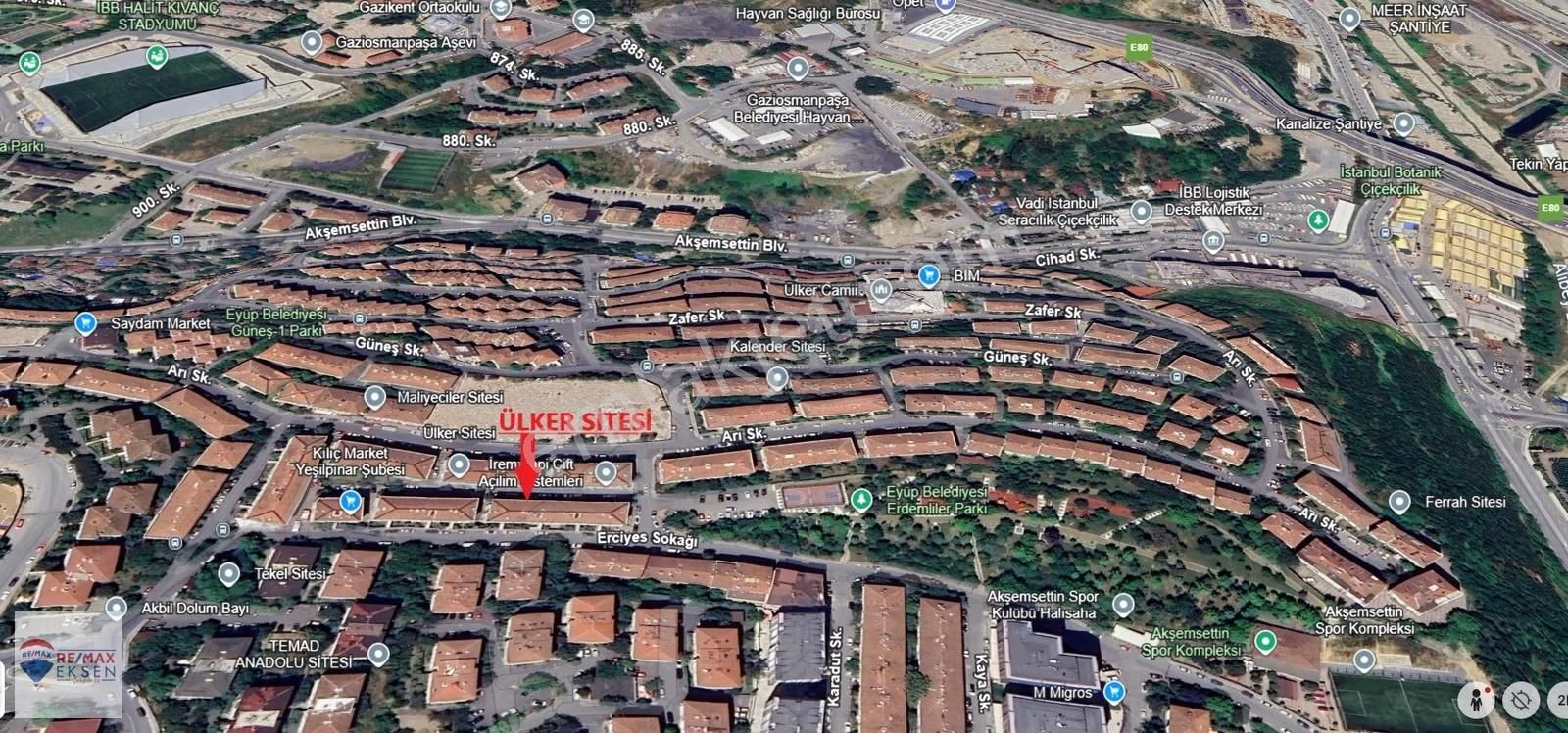 Akşemsettin Mahallesinde Site İçi Ara Kat 2+1 Kiralık Daire - Görsel 5