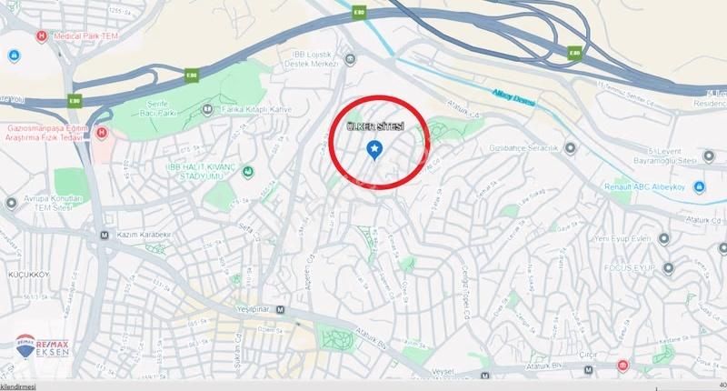 Akşemsettin Mahallesinde Site İçi Ara Kat 2+1 Kiralık Daire - Görsel 24