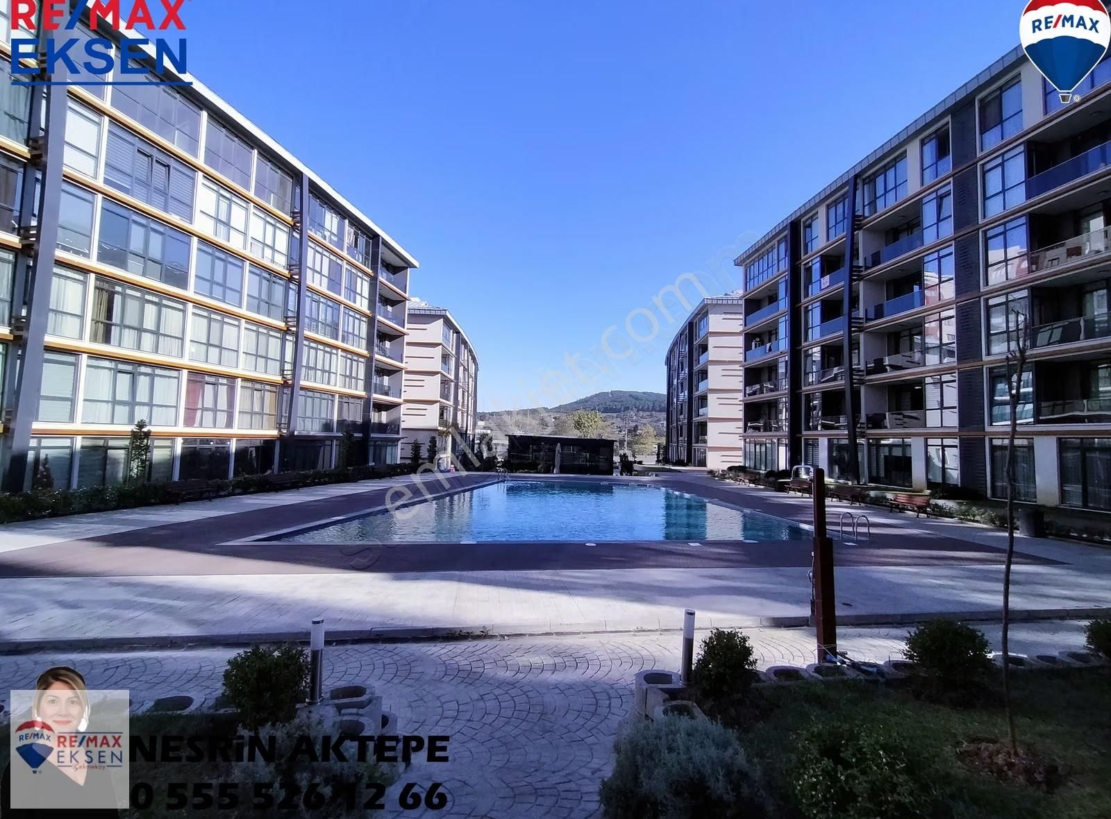 Özyeğin'e Komşu Çekmeköy New Nişantepe Sitesi 1+1 Satılık Boş - Görsel 18