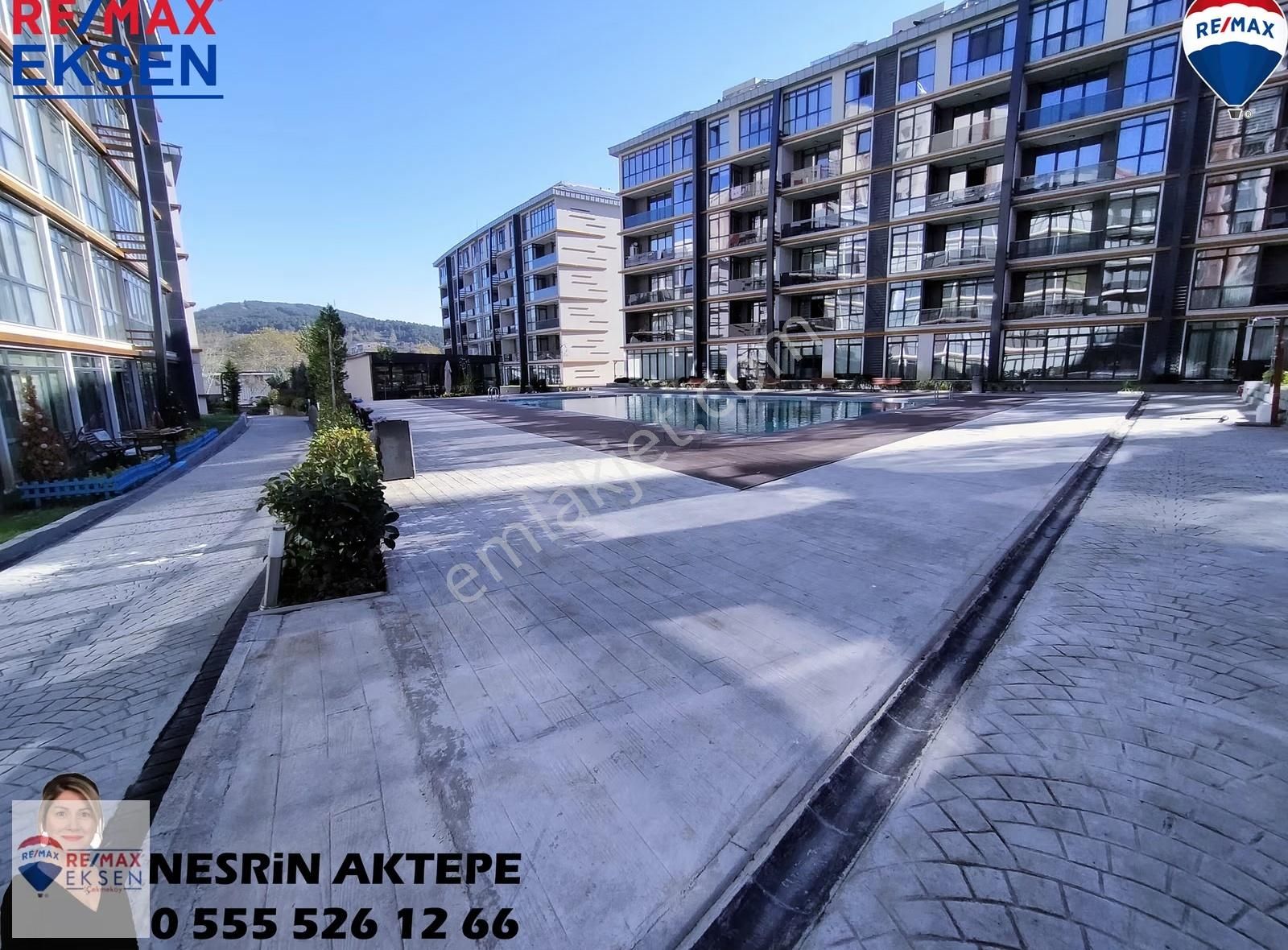 Özyeğin'e Komşu Çekmeköy New Nişantepe Sitesi 1+1 Satılık Boş - Görsel 23