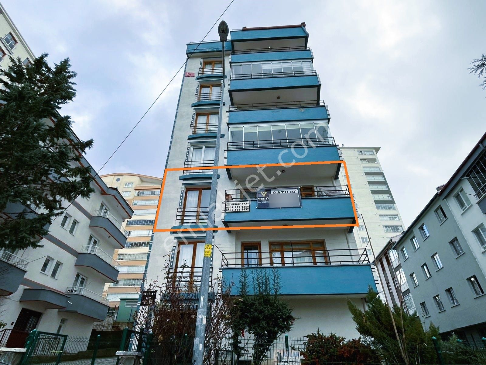 Şentepe'de Asansörlü Ara Katta Ön Cephe 3+1 Satılık Daire