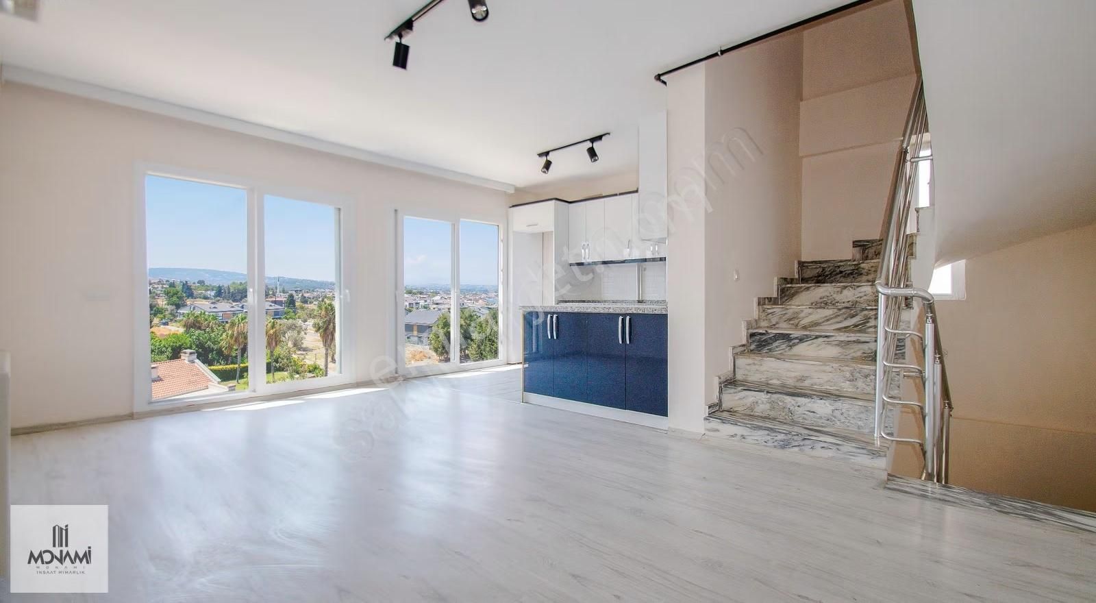 6 Yılık. Villa 3+1 Vadi Deniz Manzaralı