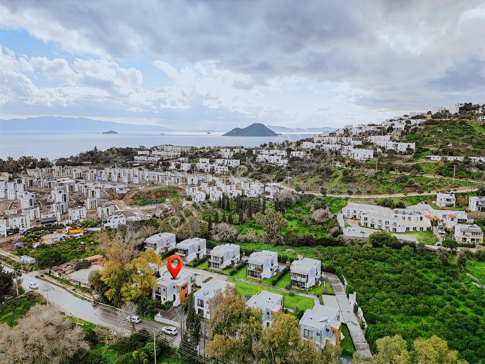 Bodrum Gümüşlük Elit Site İçinde Satılık 2+1 Üst Kat Daire - Görsel 20