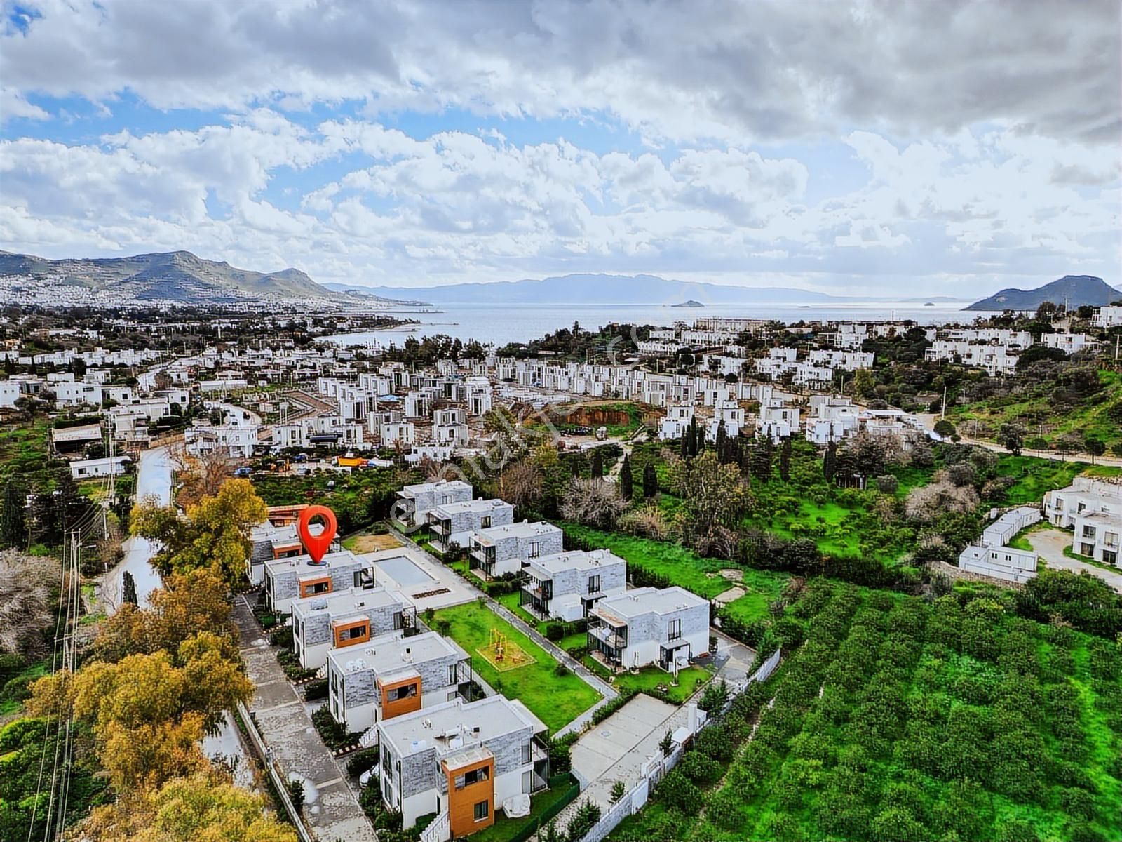 Bodrum Gümüşlük Elit Site İçinde Satılık 2+1 Üst Kat Daire - Görsel 19