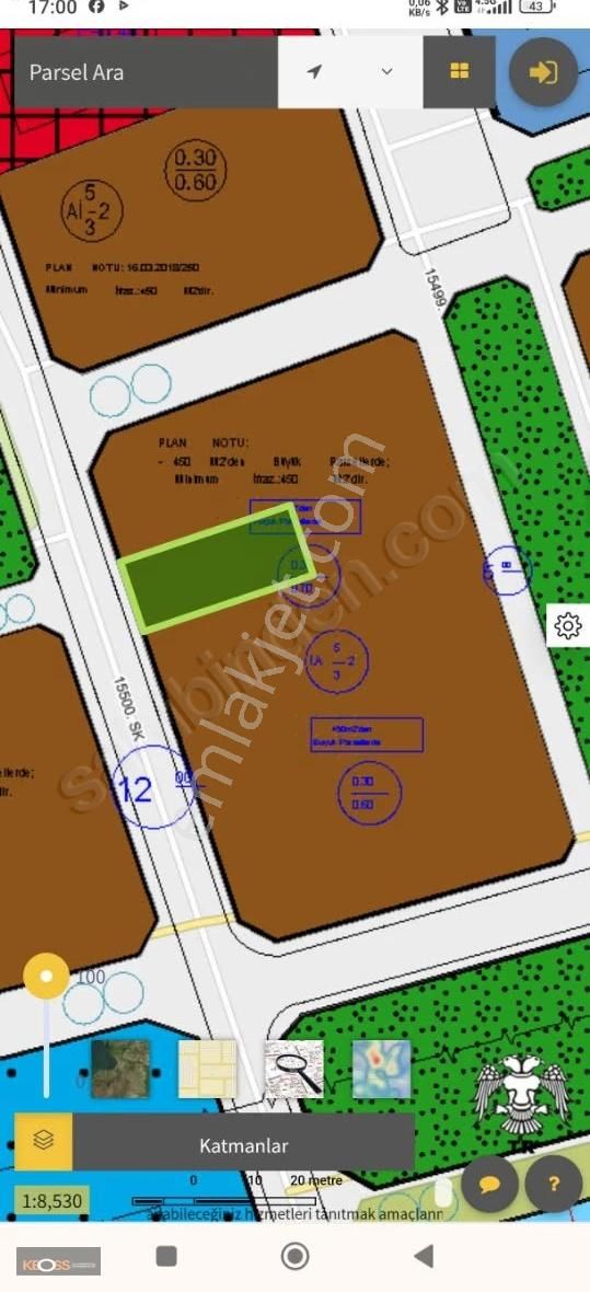 Keoss Gayrimenkul Den Alakovada Satılık Arsa - Görsel 3