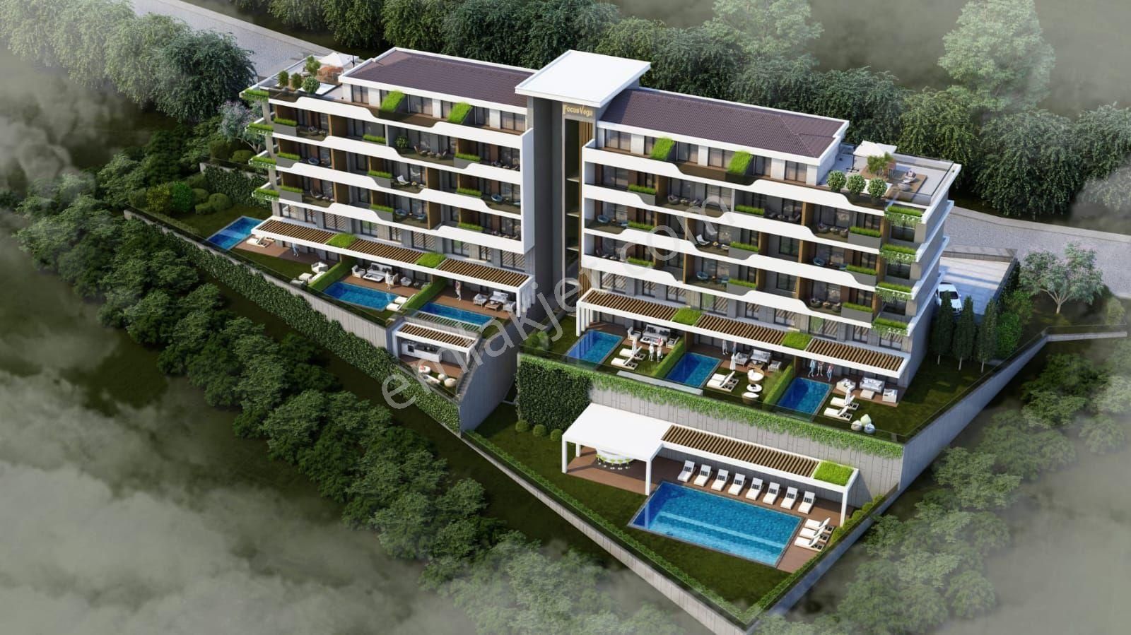 Kuşadası Ege Mahallesinde Satılık 1+1 2+1 Deniz Manzaralı Daireler - Görsel 7