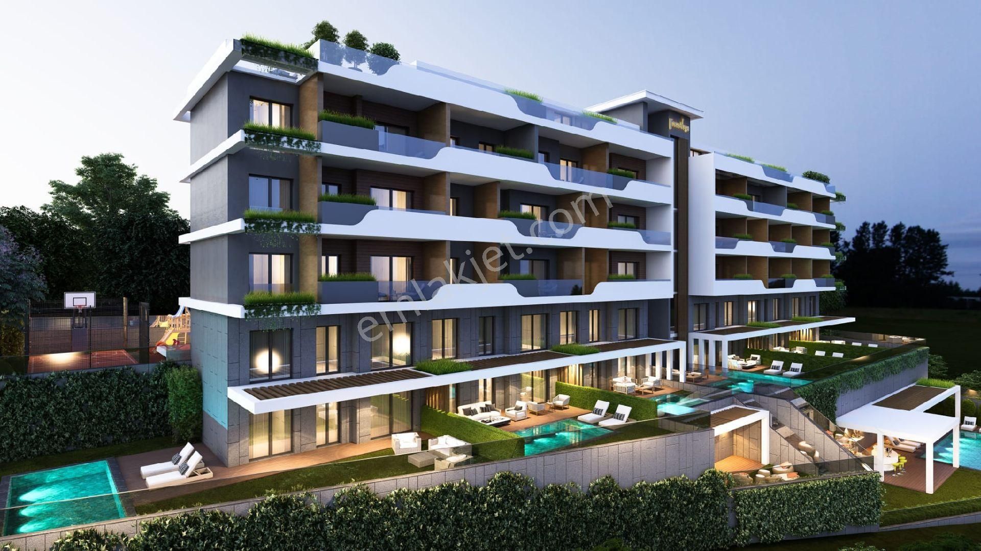 Kuşadası Ege Mahallesinde Satılık 1+1 2+1 Deniz Manzaralı Daireler - Görsel 8